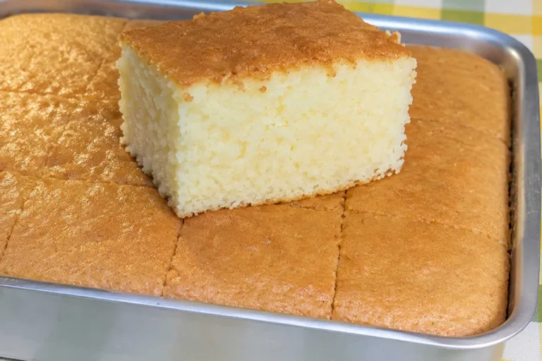 Imagem da Receita de Bolo Algodão de Coco.