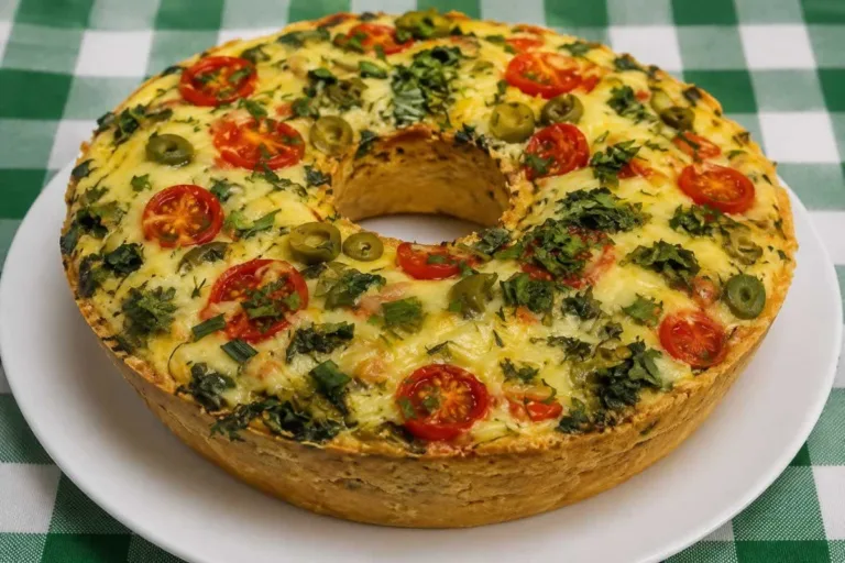 Imagem da Receita de Bolo Salgado de Milharina,