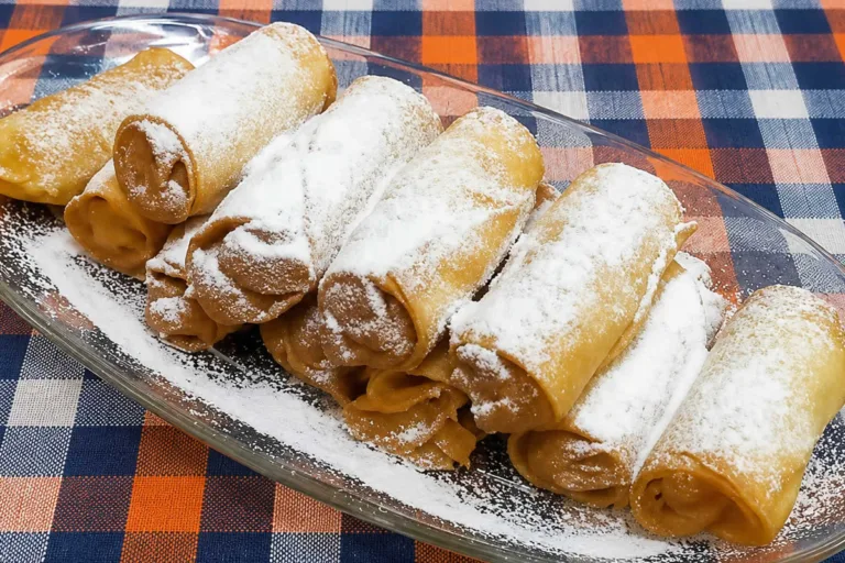 Imagem da Receita de Cannoli de Rap10 com Doce de Leite.