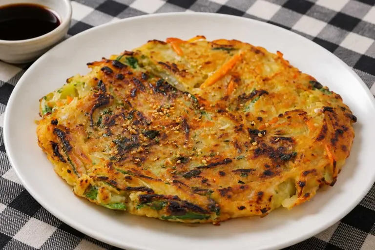 Imagem da Receita de Panqueca Coreana de Legumes - Pajeon.