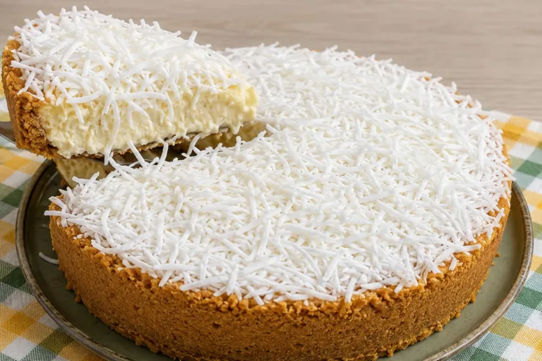Imagem da Receita de Torta Cocada de Abacaxi.