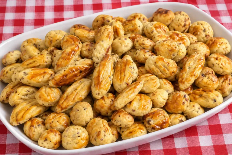 Imagem da Receita de Biscoitinho de Cebola Assado.