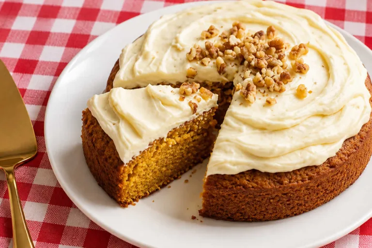 Imagem da Receita de Bolo Cenoura com Iogurte e Cream Cheese.
