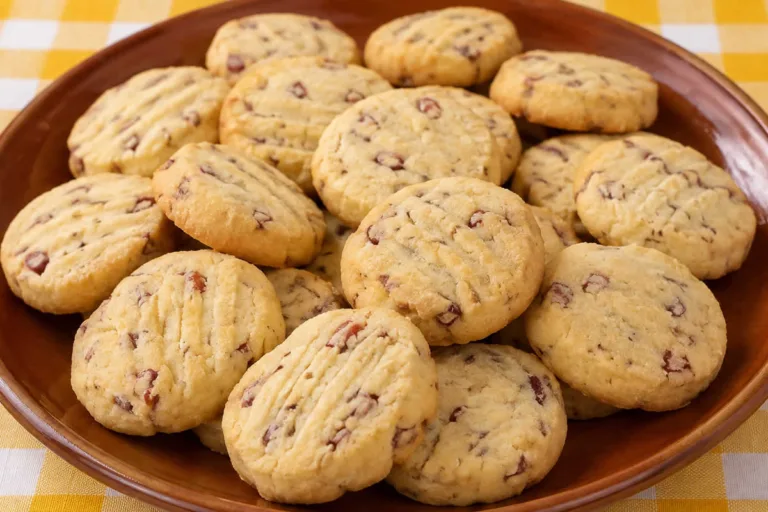 Imagem da Receita de Cookies de Pobre com Granulado e Margarina.