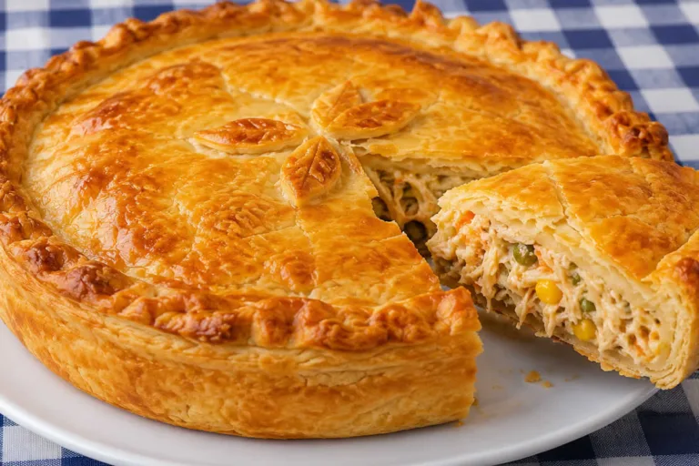 Imagem da Receita de Empadão de Frango Sem Glúten.
