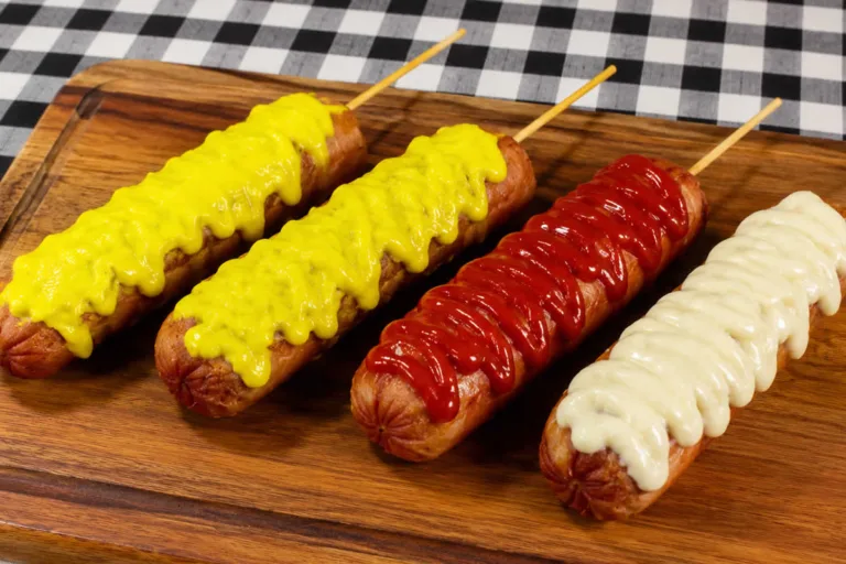 Imagem da Receita de Espetinho de Salsichão na Airfryer.