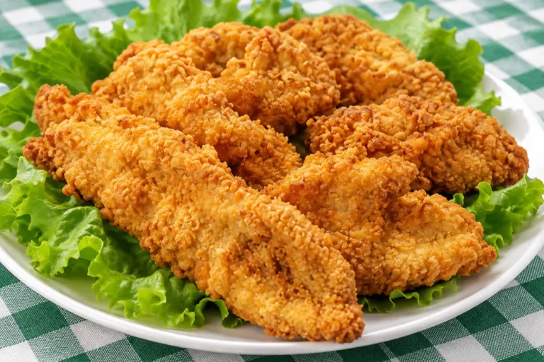 Imagem da Receita de Filé de Frango Empanado Simples.