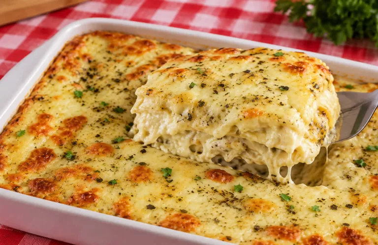 Imagem da Receita de Lasanha de Frango com Creme de Milho.