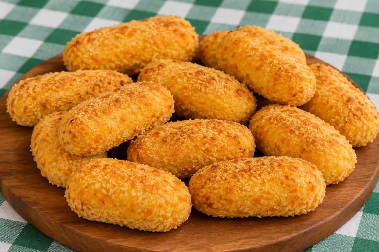 Imagem da Receita de Pão de Queijo de Cenoura.