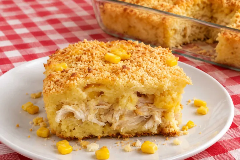 Imagem da Receita de Torta de Frango com Massa de Milho.