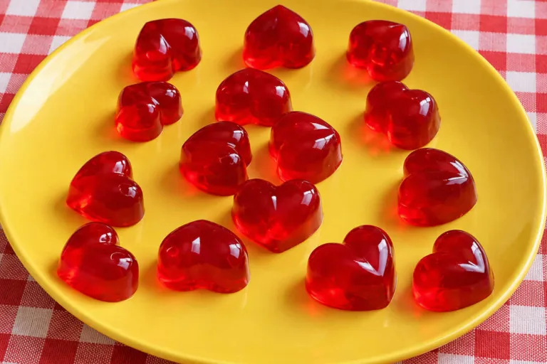 Imagem da Receita de Bala de Gelatina de Morango.