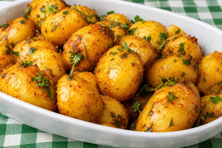 Imagem da Receita de Batatinha Temperada na Panela de Pressão.