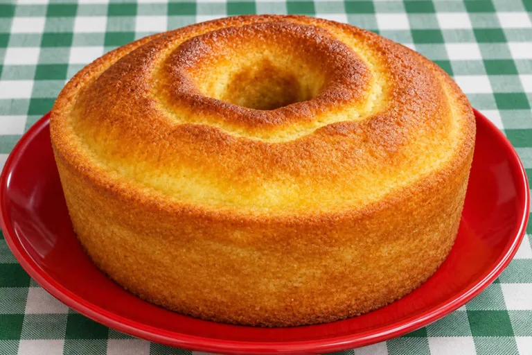 Imagem da Receita de Bolo de Abacaxi com Leite de Coco.