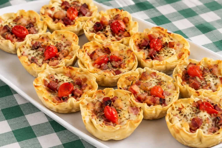 Imagem da Receita de Cestinha de Massa de Pastel com Patê de Bacon.