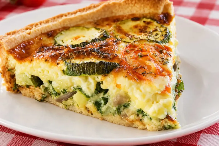 Imagem da Receita de Fritada de Abobrinha com Queijo Provolone para o Jantar.