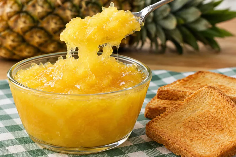 Imagem da Receita de Geleia de Abacaxi Sem Açúcar.