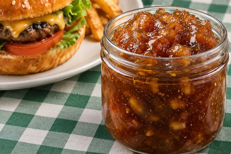 Imagem da Receita de Geleia de Maçã com Farofa de Bacon.