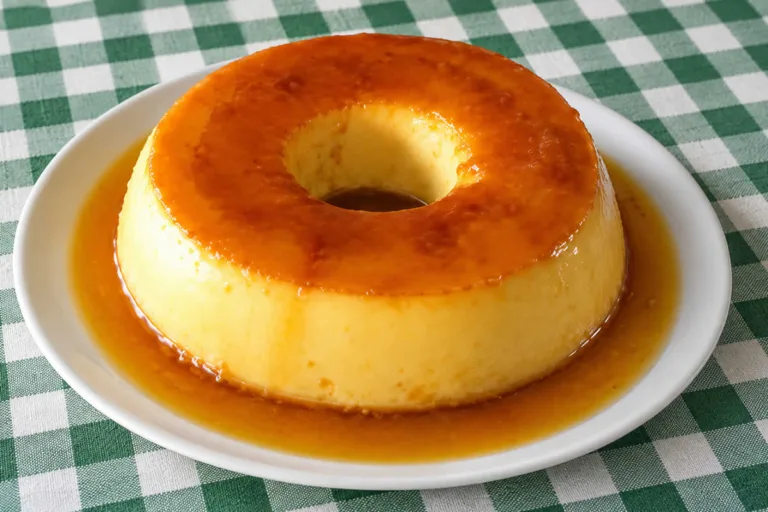 Imagem da Receita de Pudim de Queijo na Panela de Pressão.